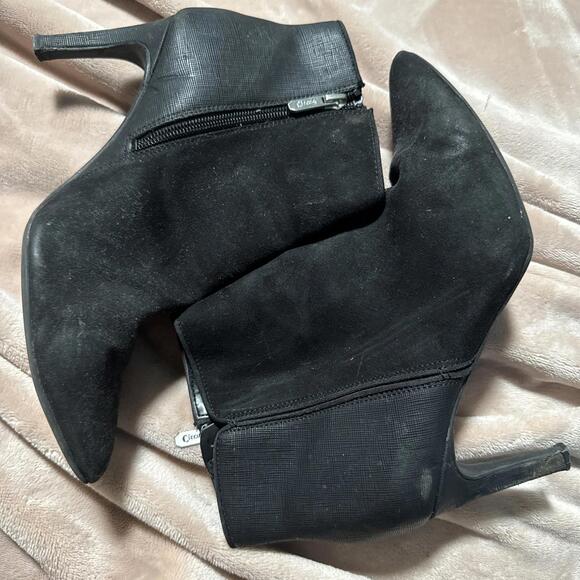Circus By Sam Edelmen Black Heel Boots Size 8 M87 - Picture 1 of 5